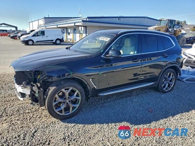 2022 BMW X3 SDRIVE30I 5UX43DP06N9L57917 - główne zdjęcie licytacji z USA - miniatura