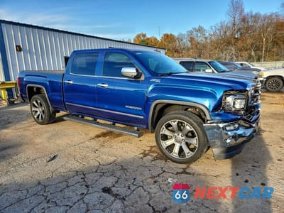 Czwarte zdjęcie samochodu z boku: 2017 GMC SIERRA K1500 SLT VIN:3GTU2NEC5HG285491 - miniatura