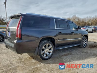 Trzecie zdjęcie samochodu z tyłu: 2018 CADILLAC ESCALADE ESV LUXURY VIN:1GYS3HKJ5JR214672 - miniatura