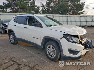 Czwarte zdjęcie samochodu z boku: 2017 JEEP COMPASS SPORT VIN:3C4NJDAB5HT647311 - miniatura
