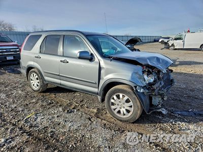 Czwarte zdjęcie samochodu z boku: 2006 HONDA CR-V EX VIN:SHSRD78806U419144 - miniatura