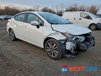 Czwarte zdjęcie samochodu z boku: 2021 NISSAN VERSA SV VIN:3N1CN8EV8ML885965 - miniatura