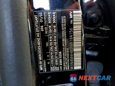 Zdjęcie 13 z 14 samochodu: 2022 MERCEDES-BENZ GLB 250 4MATIC VIN:W1N4M4HB5NW184156 - miniatura