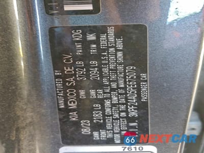 Zdjęcie 13 z 16 samochodu: 2023 KIA FORTE LX VIN:3KPF24AD5PE675079 - miniatura