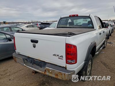 Trzecie zdjęcie samochodu z tyłu: 2005 DODGE RAM 1500 ST VIN:1D7HU18N75J590637 - miniatura
