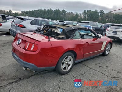 Trzecie zdjęcie samochodu z tyłu: 2010 FORD MUSTANG VIN:1ZVBP8EN5A5167561 - miniatura