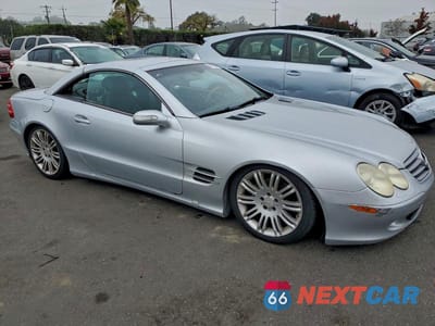 Czwarte zdjęcie samochodu z boku: 2006 MERCEDES-BENZ SL 500 VIN:WDBSK75F96F108565 - miniatura