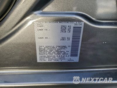 Zdjęcie 12 z 13 samochodu: 2025 NISSAN ALTIMA SV VIN:1N4BL4DVXSN335212 - miniatura