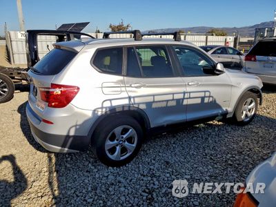 Trzecie zdjęcie samochodu z tyłu: 2011 BMW X3 XDRIVE28I VIN:5UXWX5C56BL716492 - miniatura
