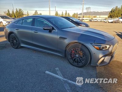 Czwarte zdjęcie samochodu z boku: 2020 MERCEDES-BENZ AMG GT 63 VIN:WDD7X8JB2LA010851 - miniatura