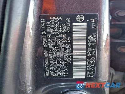 Zdjęcie 12 z 12 samochodu: 2014 TOYOTA PRIUS C VIN:JTDKDTB31E1571486 - miniatura