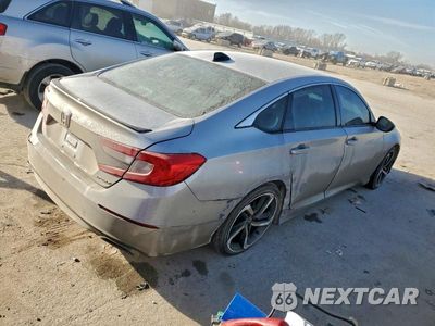 Trzecie zdjęcie samochodu z tyłu: 2022 HONDA ACCORD SPORT VIN:1HGCV1F39NA091360 - miniatura