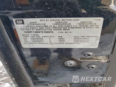 Zdjęcie 13 z 15 samochodu: 2007 CHEVROLET TRAILBLAZER SS VIN:1GNET13HX72190979 - miniatura