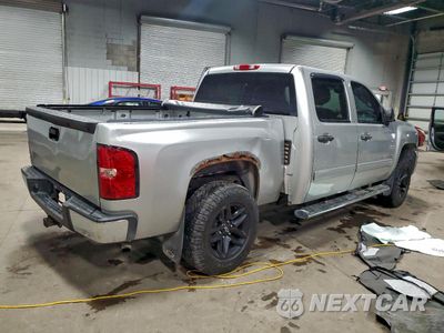 Trzecie zdjęcie samochodu z tyłu: 2010 CHEVROLET SILVERADO K1500 LT VIN:3GCRKSE39AG139850 - miniatura