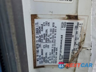 Zdjęcie 12 z 14 samochodu: 1995 FORD F150 VIN:2FTDF15Y3SCA44168 - miniatura