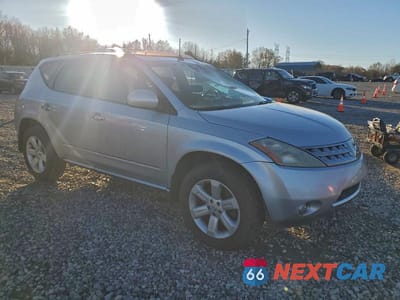 Czwarte zdjęcie samochodu z boku: 2006 NISS MURANO SL VIN:JN8AZ08TX6W411523 - miniatura