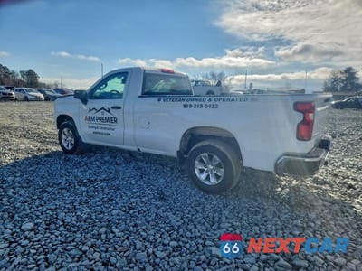 Drugie zdjęcie samochodu z przodu: 2022 CHEVROLET SILVERADO C1500 VIN:3GCNAAED1NG550850 - miniatura