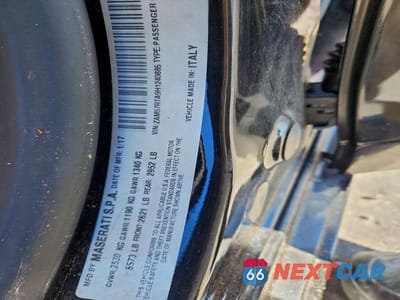Zdjęcie 12 z 12 samochodu: 2017 MASERATI GHIBLI S VIN:ZAM57RTA9H1240885 - miniatura