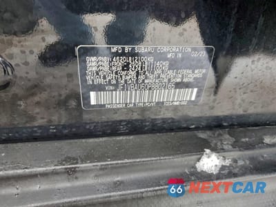 Zdjęcie 12 z 15 samochodu: 2023 SUBARU WRX GT VIN:JF1VBAU60P8802165 - miniatura