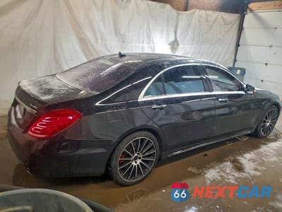 Trzecie zdjęcie samochodu z tyłu: 2015 MERCEDES-BENZ S 550 4MATIC VIN:WDDUG8FB9FA081268 - miniatura
