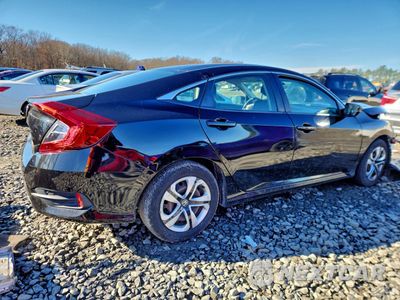 Trzecie zdjęcie samochodu z tyłu: 2018 HONDA CIVIC LX VIN:2HGFC2F5XJH604833 - miniatura