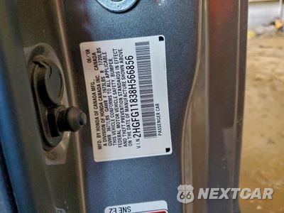 Zdjęcie 13 z 13 samochodu: 2008 HONDA CIVIC EX VIN:2HGFG11838H566856 - miniatura