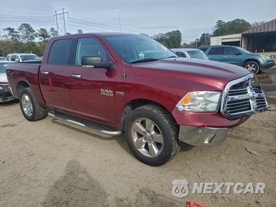 Czwarte zdjęcie samochodu z boku: 2018 RAM 1500 SLT VIN:1C6RR6LT6JS336674 - miniatura