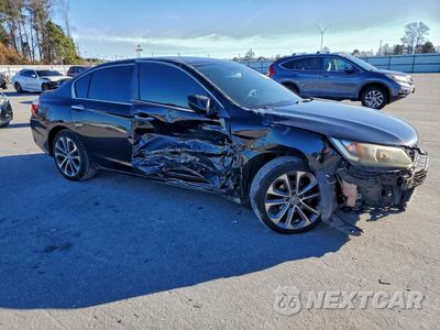 Czwarte zdjęcie samochodu z boku: 2014 HONDA ACCORD LX VIN:1HGCR2F30EA014452 - miniatura