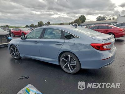 Drugie zdjęcie samochodu z przodu: 2022 HONDA ACCORD HYBRID SPORT VIN:1HGCV3F22NA027437 - miniatura