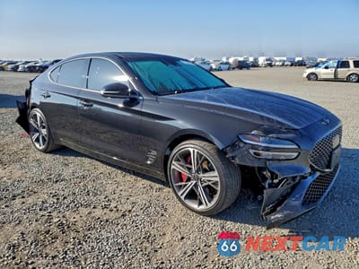 Czwarte zdjęcie samochodu z boku: 2024 GENESIS G70 2.5T STANDARD VIN:KMTG34SC6RU137469 - miniatura