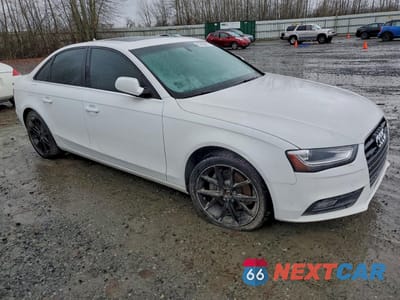 Czwarte zdjęcie samochodu z boku: 2013 AUDI A4 PREMIUM PLUS VIN:WAUFFAFL1DN013717 - miniatura