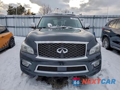 Piąte zdjęcie samochodu w środku: 2017 INFINITI QX80 BASE VIN:JN8AZ2NC9H9430761 - miniatura