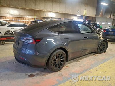 Trzecie zdjęcie samochodu z tyłu: 2020 TESLA MODEL Y VIN:5YJYGDEF9LF002452 - miniatura