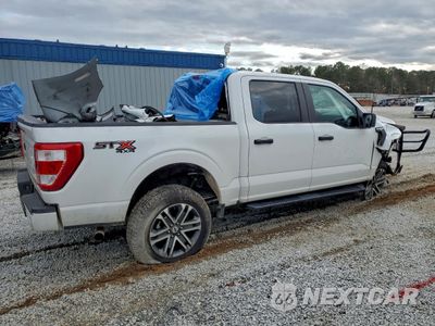 Trzecie zdjęcie samochodu z tyłu: 2021 FORD F150 SUPERCREW VIN:1FTFW1E5XMFC84694 - miniatura