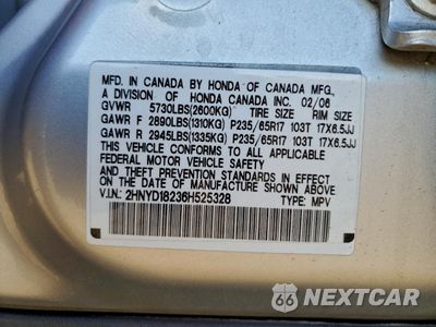 Zdjęcie 13 z 15 samochodu: 2006 ACURA MDX VIN:2HNYD18236H525328 - miniatura