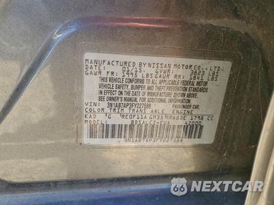 Zdjęcie 12 z 13 samochodu: 2015 NISSAN SENTRA S VIN:3N1AB7AP3FY227588 - miniatura