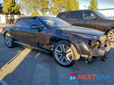 Czwarte zdjęcie samochodu z boku: 2013 BENTLEY CONTINENTAL GTC V8 VIN:SCBGT3ZA1DC083108 - miniatura