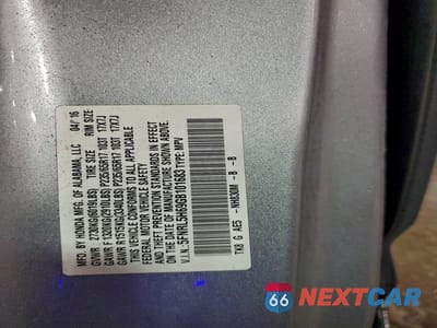 Zdjęcie 13 z 13 samochodu: 2016 HONDA ODYSSEY EXL VIN:5FNRL5H69GB101683 - miniatura