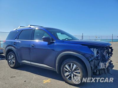 Czwarte zdjęcie samochodu z boku: 2024 NISSAN PATHFINDER SL VIN:5N1DR3CA4RC218897 - miniatura