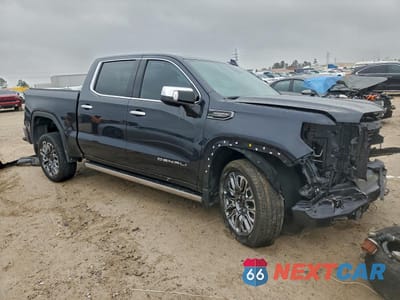 Czwarte zdjęcie samochodu z boku: 2023 GMC SIERRA K1500 DENALI ULTIMATE VIN:1GTUUHEL6PZ268337 - miniatura