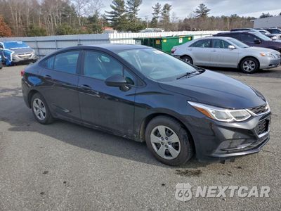 Czwarte zdjęcie samochodu z boku: 2017 CHEVROLET CRUZE LS VIN:1G1BC5SM6H7211003 - miniatura