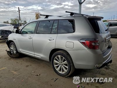 Drugie zdjęcie samochodu z przodu: 2008 TOYOTA HIGHLANDER HYBRID VIN:JTEEW41A482007421 - miniatura