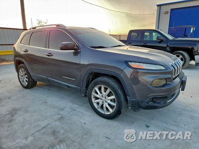 Czwarte zdjęcie samochodu z boku: 2014 JEEP CHEROKEE LIMITED VIN:1C4PJMDS1EW210402 - miniatura