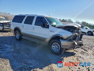 Czwarte zdjęcie samochodu z boku: 2003 FORD EXCURSION EDDIE BAUER VIN:1FMSU45P53ED32156 - miniatura