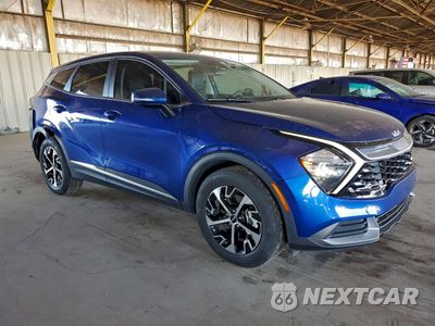 Czwarte zdjęcie samochodu z boku: 2023 KIA SPORTAGE EX VIN:5XYK33AFXPG130666 - miniatura