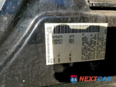 Zdjęcie 12 z 12 samochodu: 2009 NISSAN MAXIMA S VIN:1N4AA51E99C853975 - miniatura