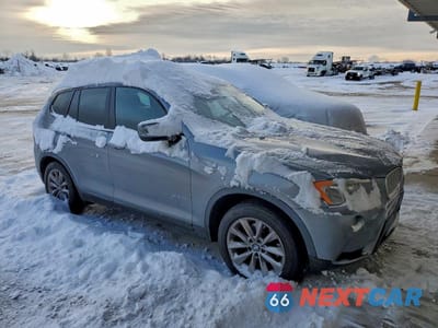 Czwarte zdjęcie samochodu z boku: 2013 BMW X3 XDRIVE28I VIN:5UXWX9C5XD0D08625 - miniatura