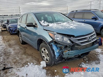 Czwarte zdjęcie samochodu z boku: 2014 HONDA CR-V LX VIN:2HKRM4H39EH718903 - miniatura
