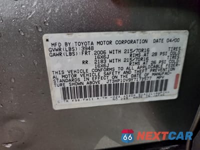 Zdjęcie 13 z 13 samochodu: 2000 TOYOTA RAV4 VIN:JT3HP10V9Y7171577 - miniatura
