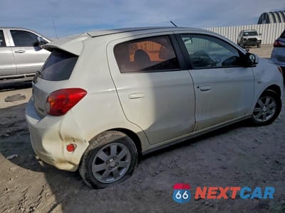 Trzecie zdjęcie samochodu z tyłu: 2014 MITSUBISHI MIRAGE ES VIN:ML32A4HJ0EH013434 - miniatura
